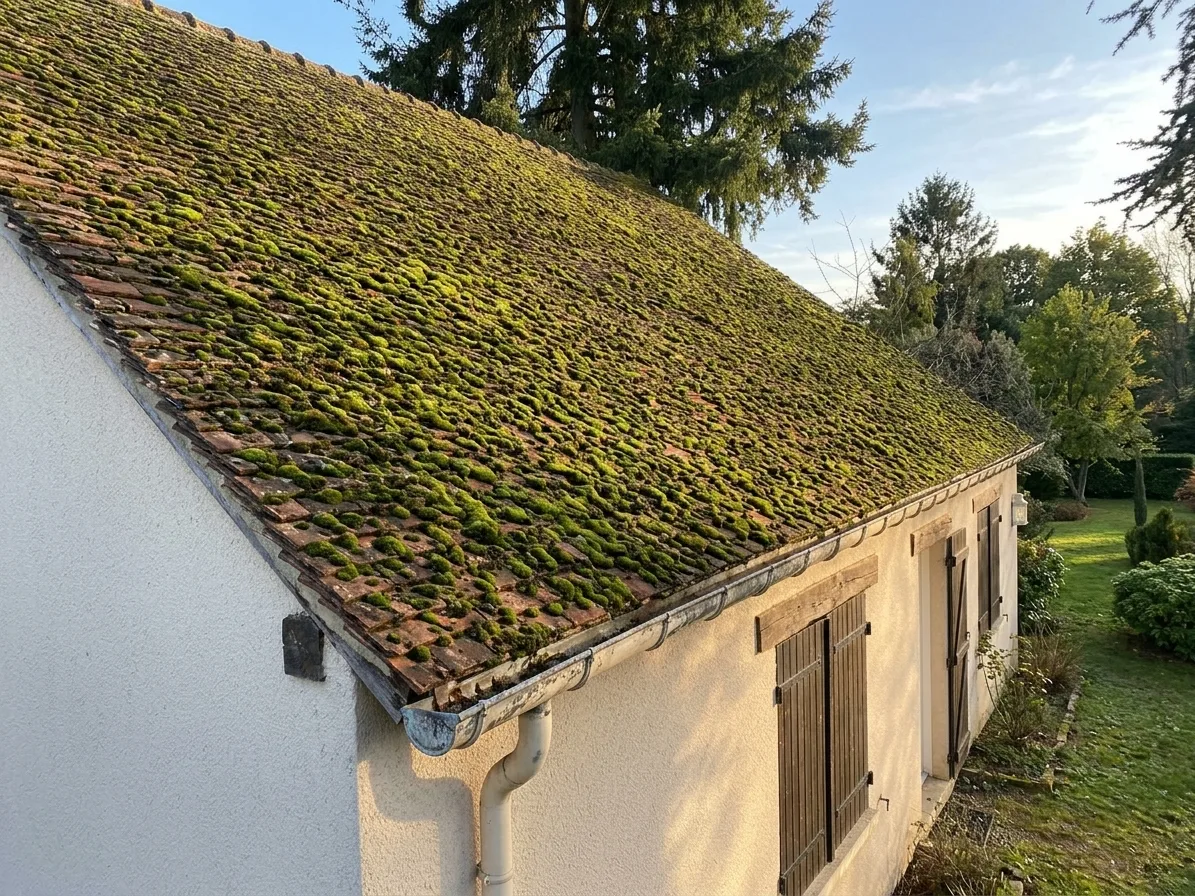 Démoussage de toiture à Ozoir-la-Ferrière