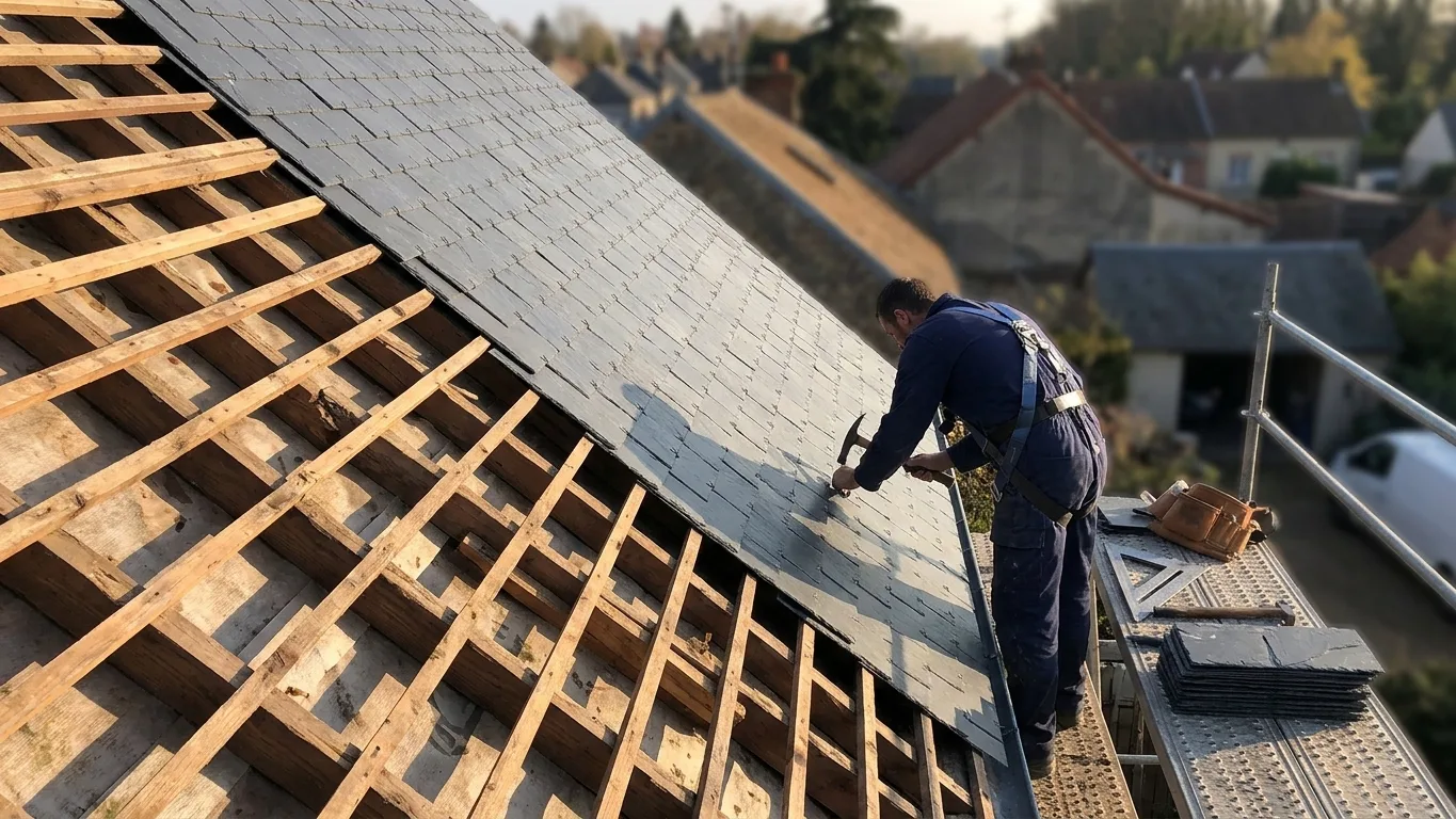 Réfection complète de toiture à Ozoir-la-Ferrière